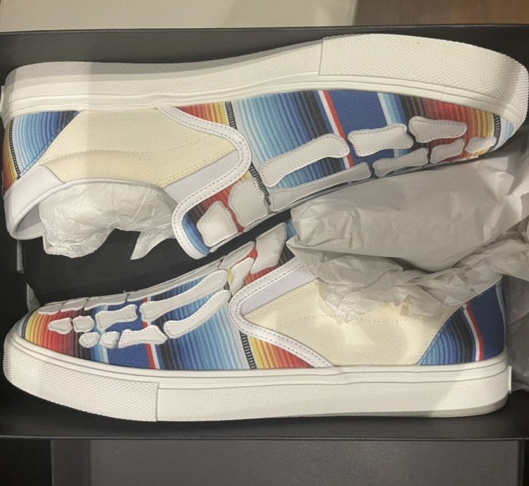 Amiri Mr Porter Skel Slip Ons