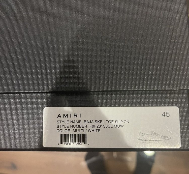 Amiri Mr Porter Skel Slip Ons