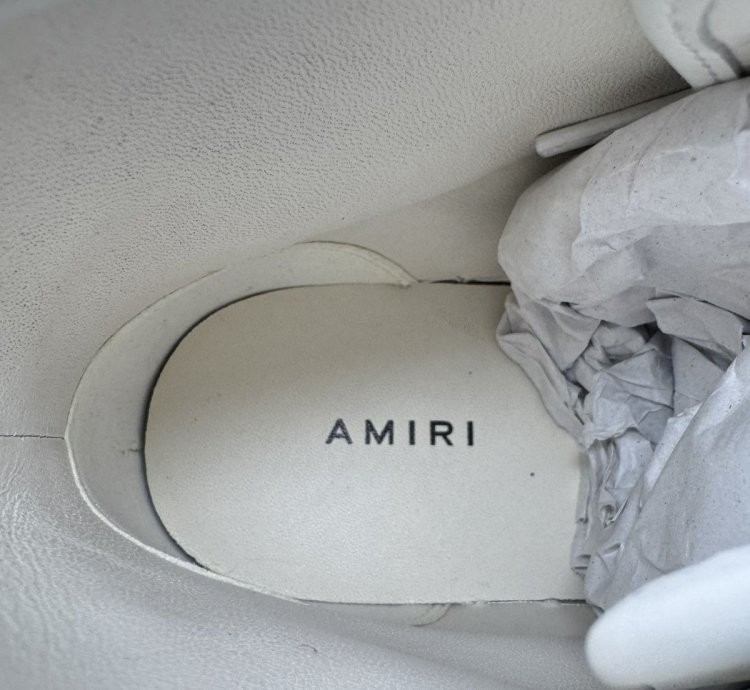 Amiri Old English Court High White Black