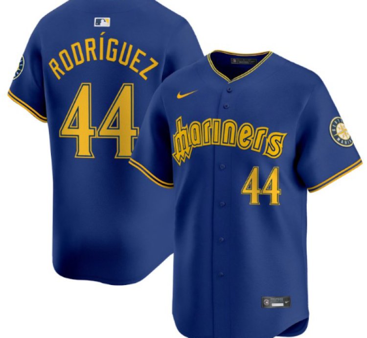 Julio Rodríguez Jersey 44 Seattle Mariners 2025 Vapor Premier Limited Stitched Blue