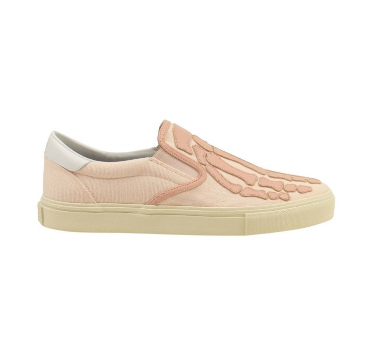 Amiri Pink Skeleton Slip-ons Size 42