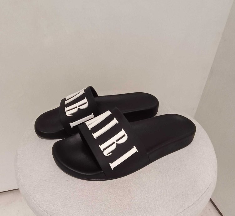 Amiri Poolslide Black
