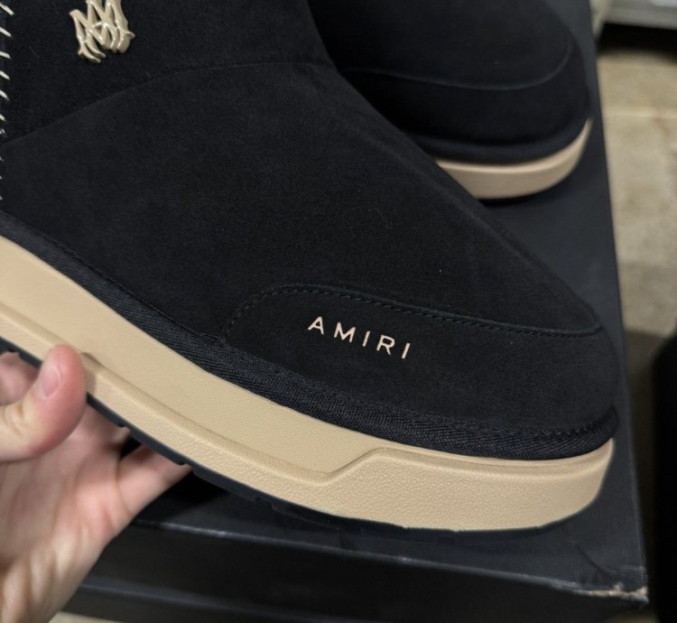 Amiri Shearling Lined Malibu Boots New 810