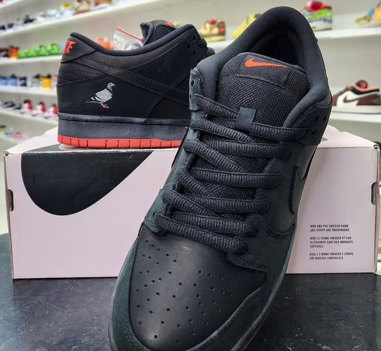 Nike Sb Dunk Low Trd Qs black Pigeon
