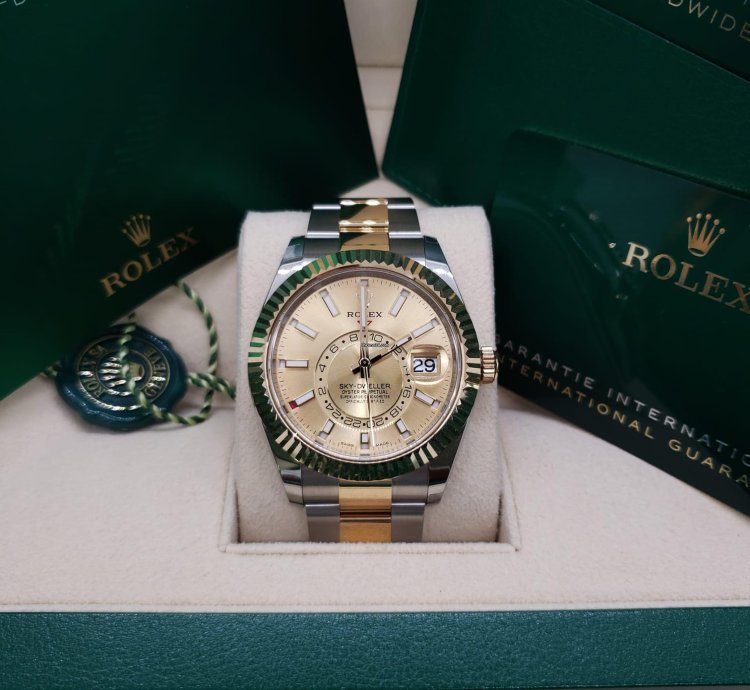 Rolex Sky-dweller 326933 Champagne Oyster - New 2023