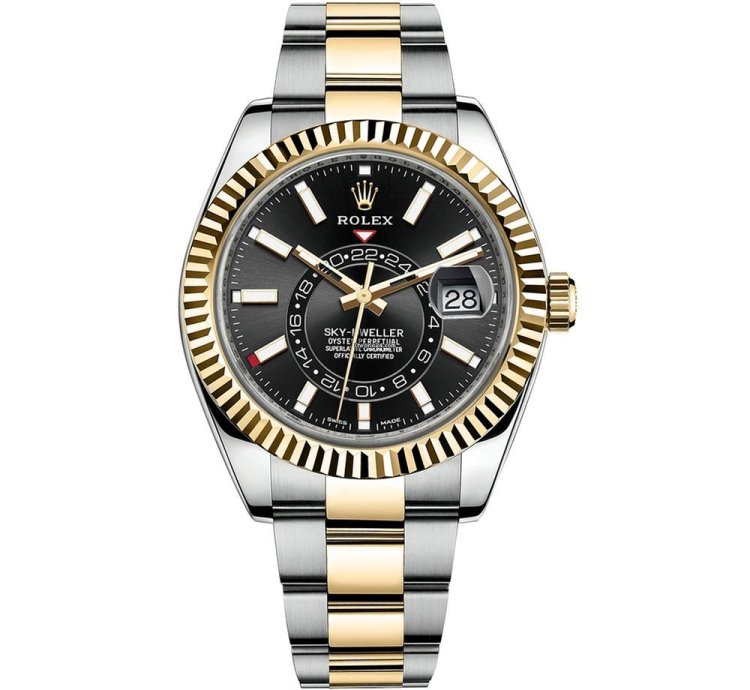 Rolex Sky-dweller 326933 Two Tone Black Dial Oyster 2022 New