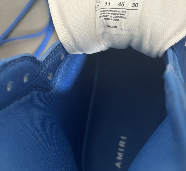 Amiri Skel High-top Sneakers