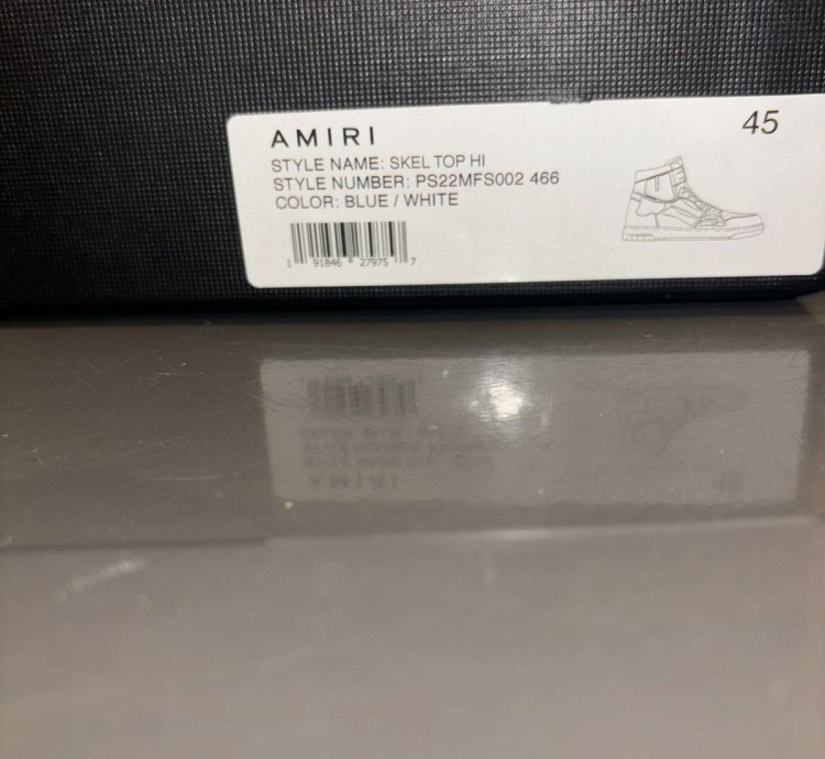 Amiri Skel High-top Sneakers