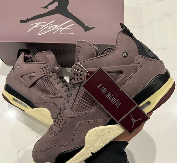 Jordan 4 Retro Sp A Ma Maniére Violet Ore