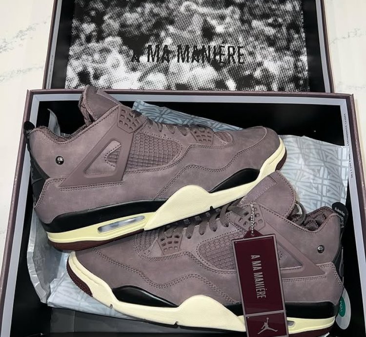 Jordan 4 Retro Sp A Ma Maniére Violet Ore