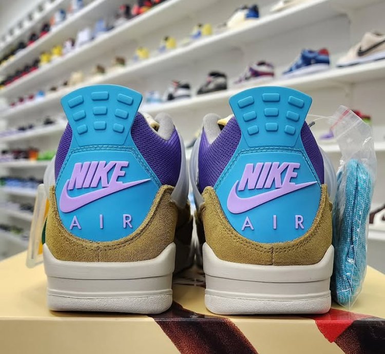 Air Jordan 4 X Union La Desert Moss