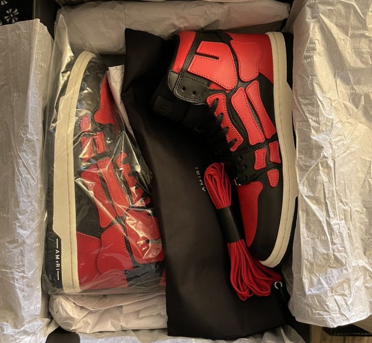 Amiri Skel High-top Sneakers Bred