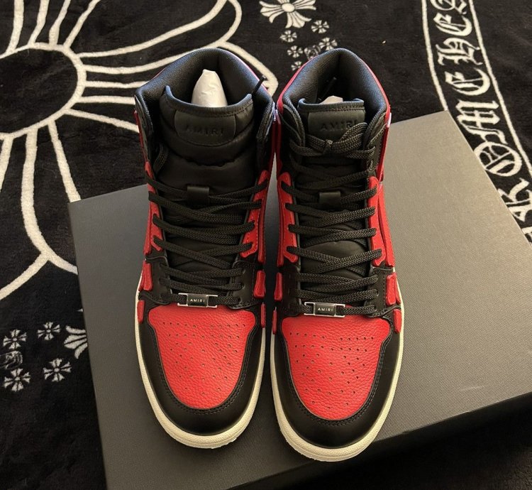 Amiri Skel High-top Sneakers Bred