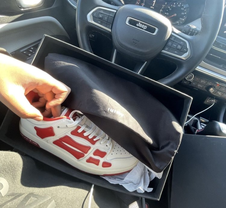 Amiri Skel Low Top Bone