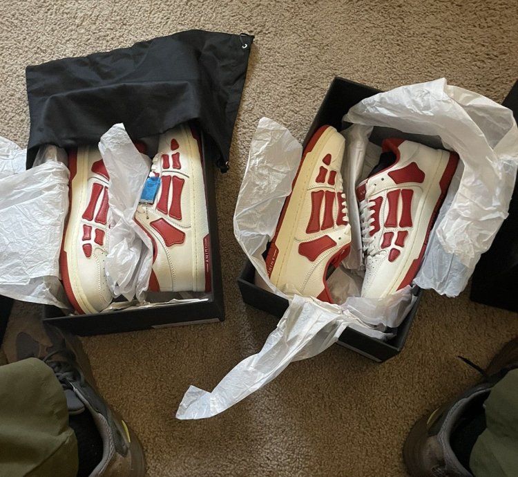 Amiri Skel Low Top Bone