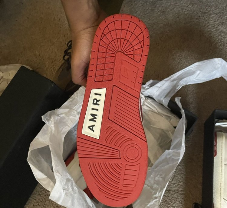 Amiri Skel Low Top Bone