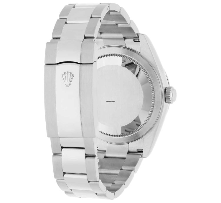 Rolex Sky-dweller 326934 42mm 18k White Gold Bezel Steel Watch Oyster Black 2022