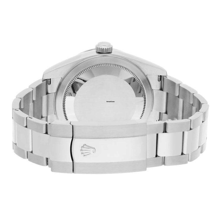 Rolex Sky-dweller 326934 42mm 18k White Gold Bezel Steel Watch Oyster Black 2022