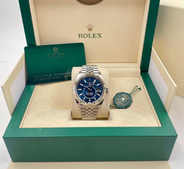 Rolex Sky-dweller 326934 Blue Dial Jubilee Bracelet Unworn 2023