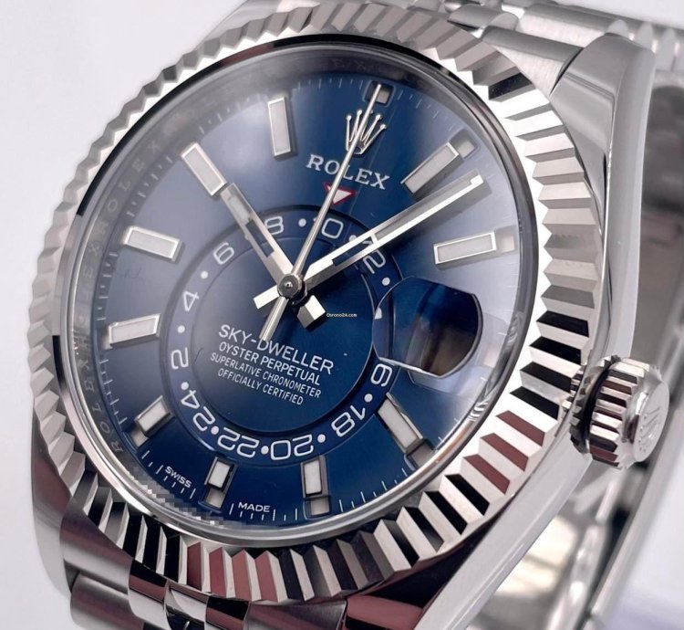Rolex Sky-dweller 326934 Blue Dial Jubilee Bracelet Unworn 2023