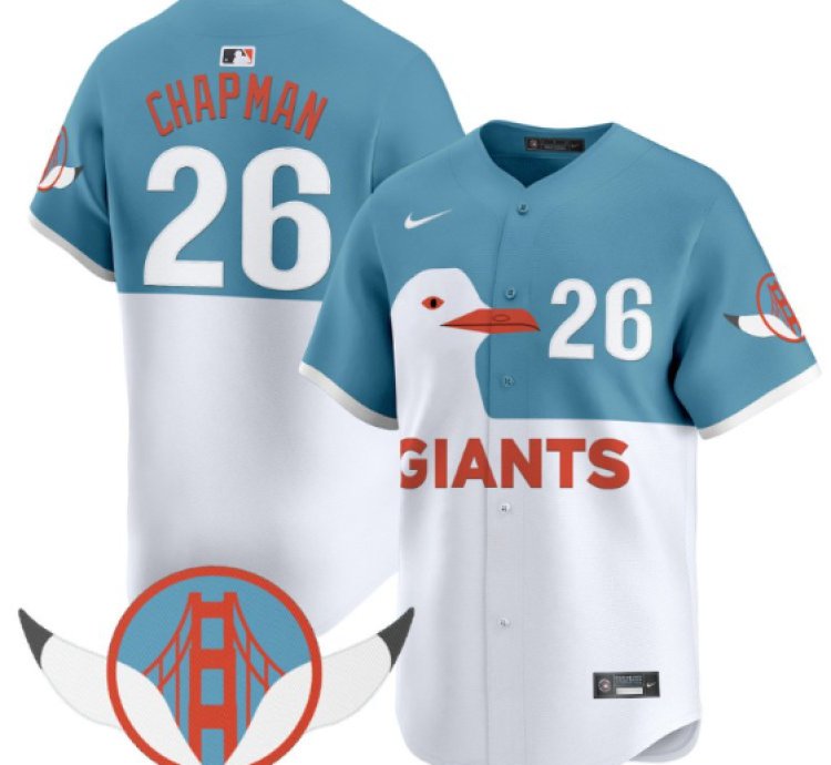 Matt Chapman Jersey 26 San Francisco Giants Seagull 2025 Vapor Premier Limited Stitched