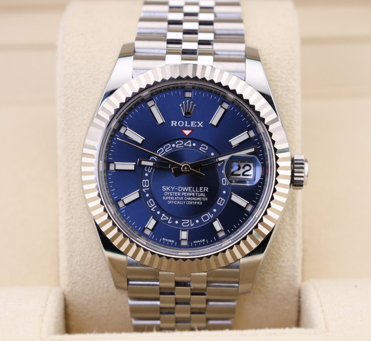 Rolex Sky-dweller 326934 Blue Dial Jubilee Unworn