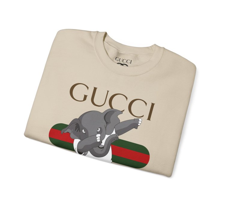 Gucci Elephant Sand Sweatshirt - Size Usa