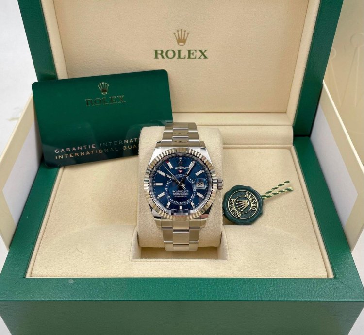 Rolex Sky-dweller 326934 Blue Dial Oyster Bracelet Unworn 2023