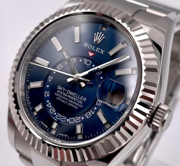 Rolex Sky-dweller 326934 Blue Dial Oyster Bracelet Unworn 2023