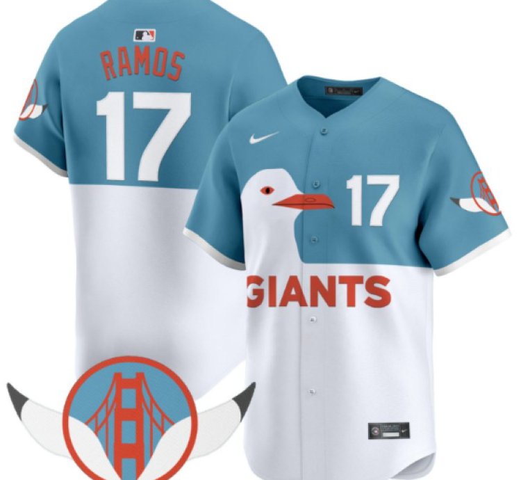 Heliot Ramos Jersey 17 San Francisco Giants Seagull 2025 Vapor Premier Limited Stitched