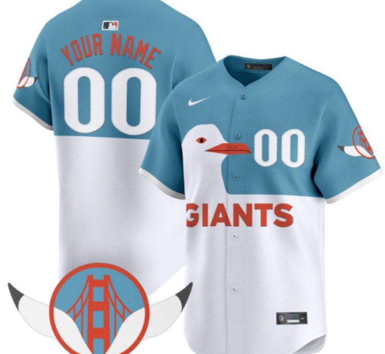 Custom San Francisco Giants Jersey Seagull 2025 Vapor Premier Limited Stitched