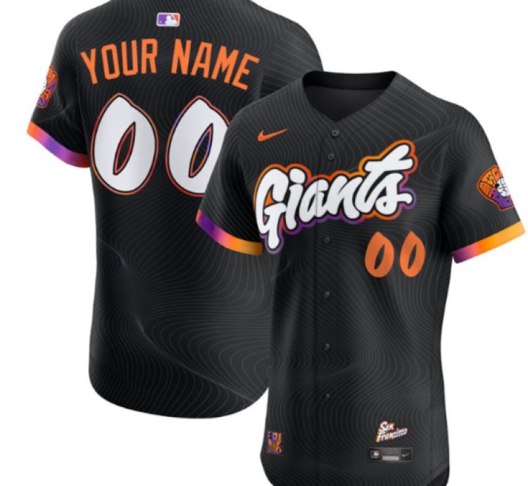 Custom San Francisco Giants Jersey 2025 City Connect Vapor Premier Elite Stitched