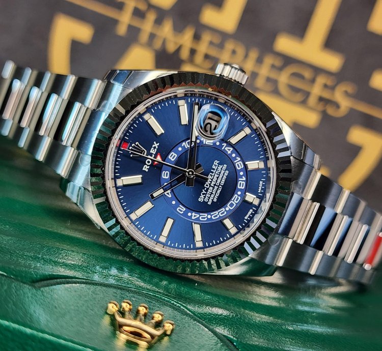 Rolex Sky-dweller 326934 Blue Oyster Warranty