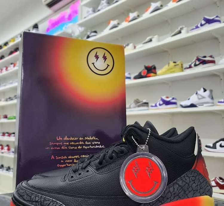 Nike Air Jordan 3 J Balvin Rio