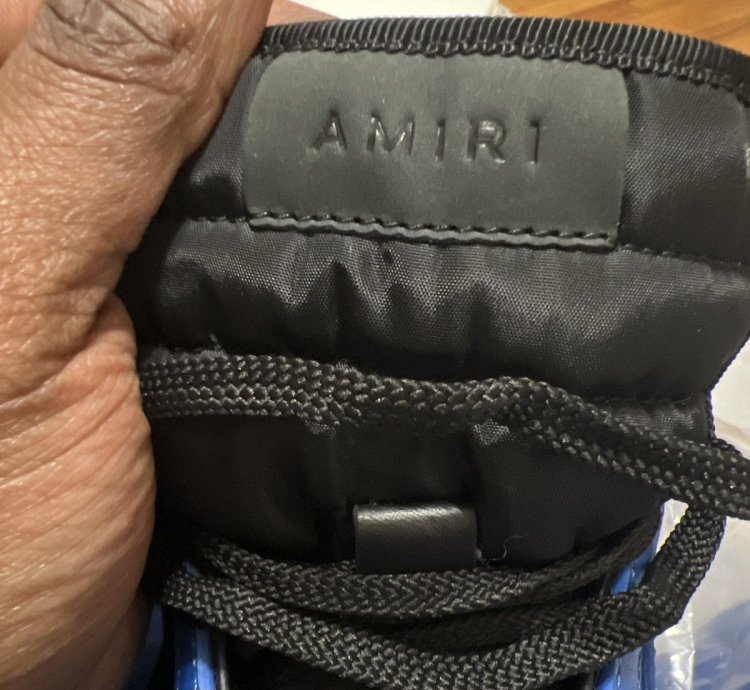 Amiri Skel Top Hi Royal Blue