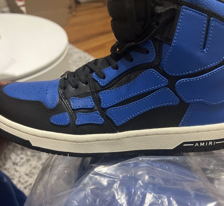 Amiri Skel Top Hi Royal Blue