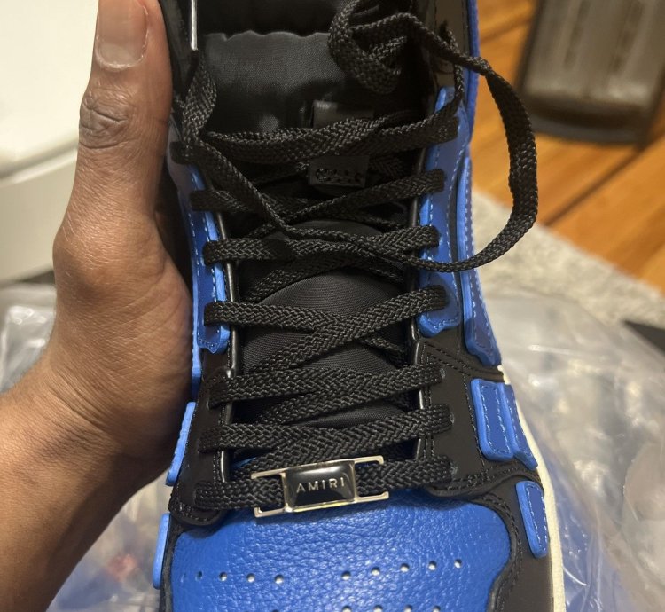 Amiri Skel Top Hi Royal Blue