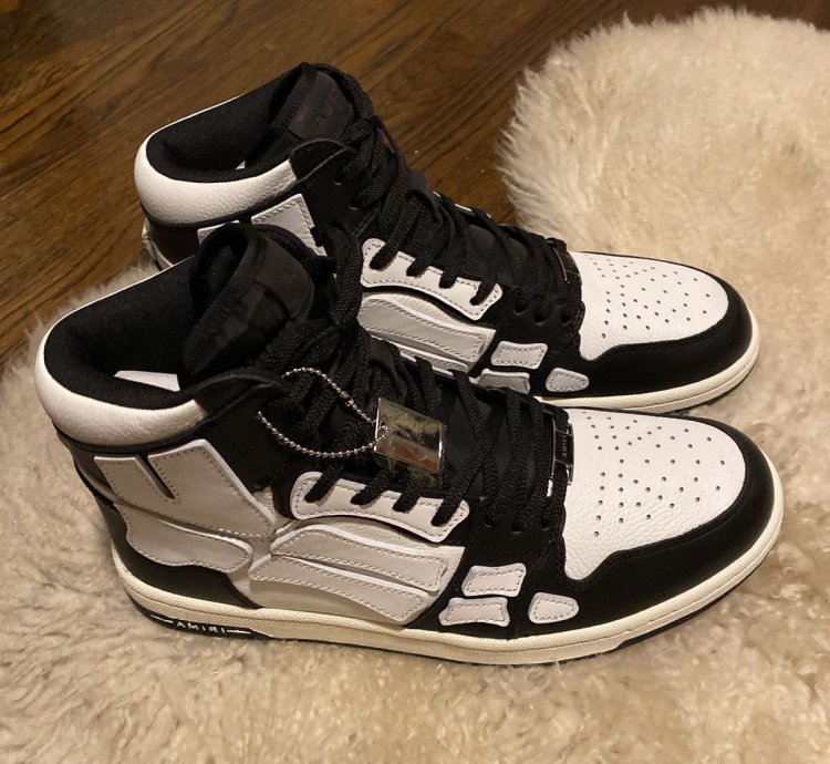 Amiri Skel Top Hi Sneaker Never Worn With Box Size 10