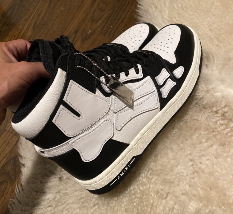 Amiri Skel Top Hi Sneaker Never Worn With Box Size 10