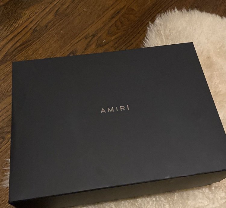 Amiri Skel Top Hi Sneaker Never Worn With Box Size 10