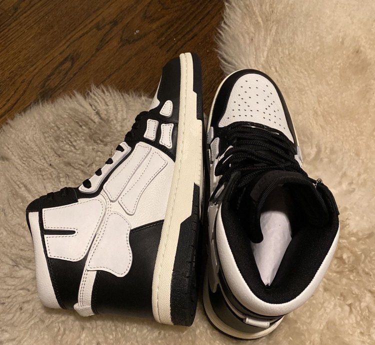 Amiri Skel Top Hi Sneaker Never Worn With Box Size 10
