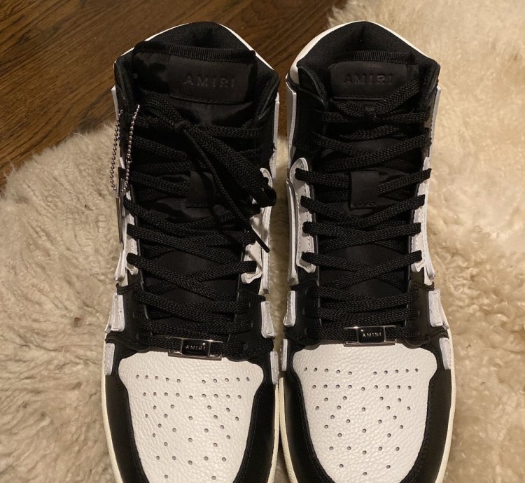 Amiri Skel Top Hi Sneaker Never Worn With Box Size 10