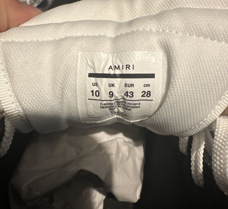 Amiri Skel Top High