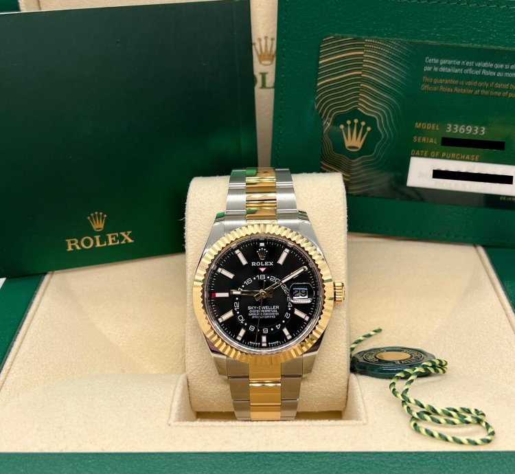 Rolex Sky-dweller 336933 Black Oyster New Unworn 2023 Full Set