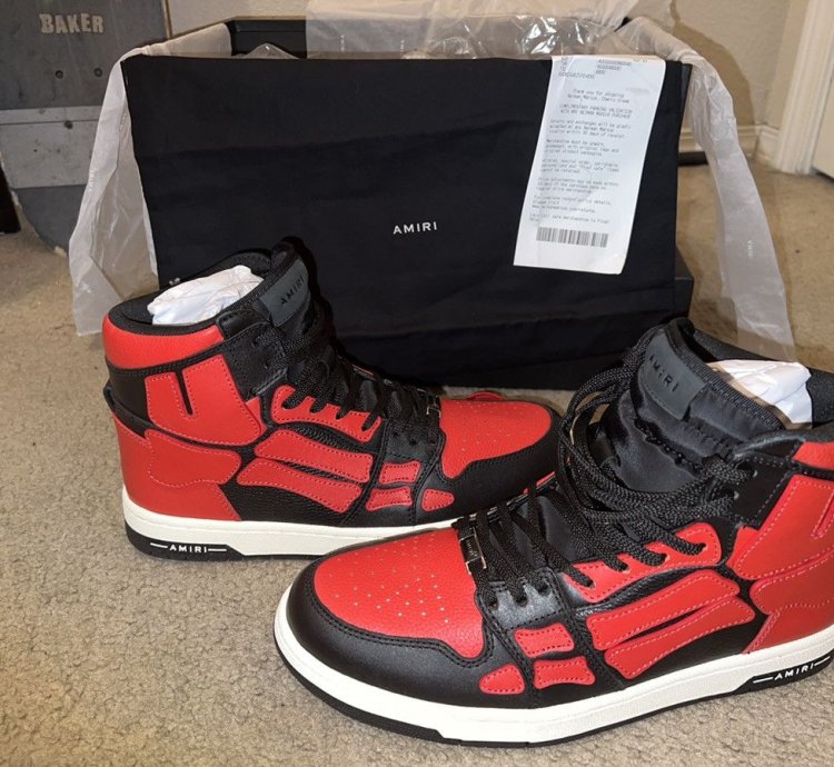 Amiri Skel Top High Top Sneakers brand New