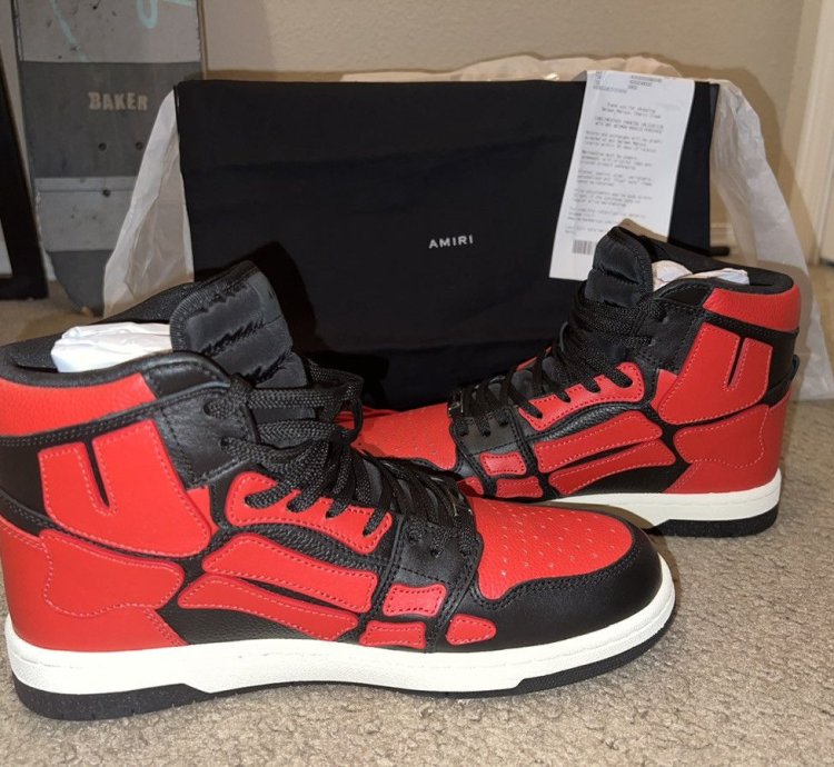 Amiri Skel Top High Top Sneakers brand New