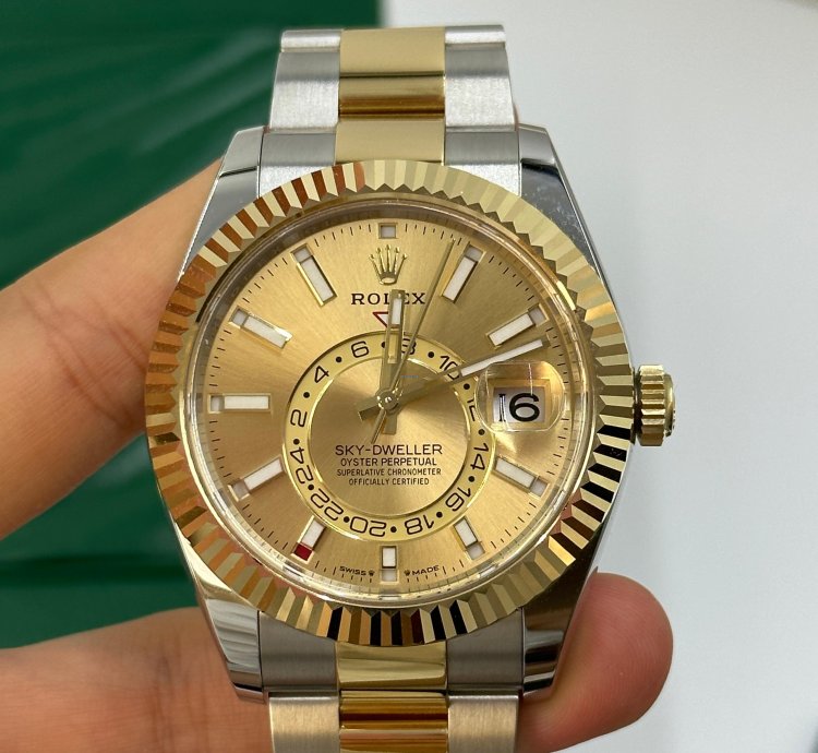 Rolex Sky-dweller 336933 Champ Oys