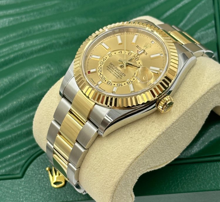 Rolex Sky-dweller 336933 Champ Oys