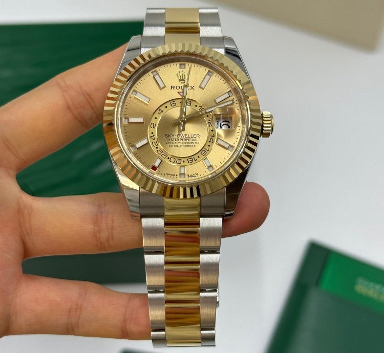 Rolex Sky-dweller 336933 Champ Oys