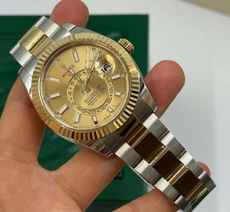 Rolex Sky-dweller 336933 Champ Oys